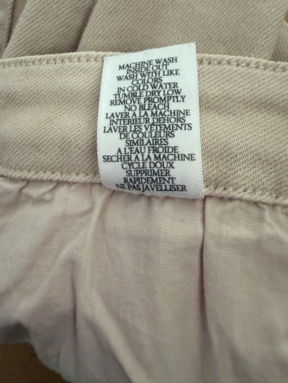 Frank & Eileen Wide-Leg Gaucho Jeans in Sand size 31 Italian dream denim - Picture 5 of 15